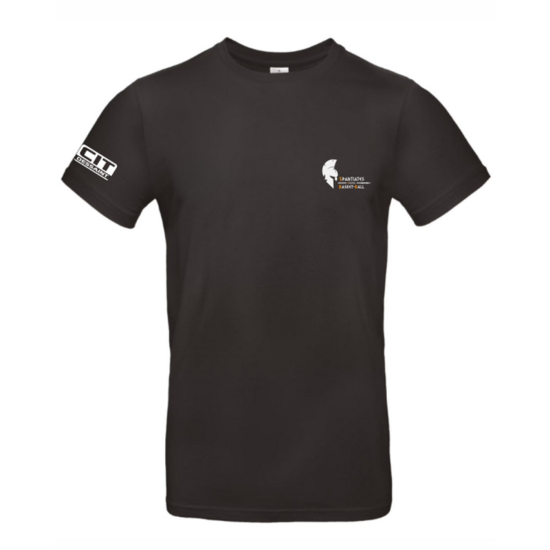 T-shirt col rond -Logo Basket Adapté