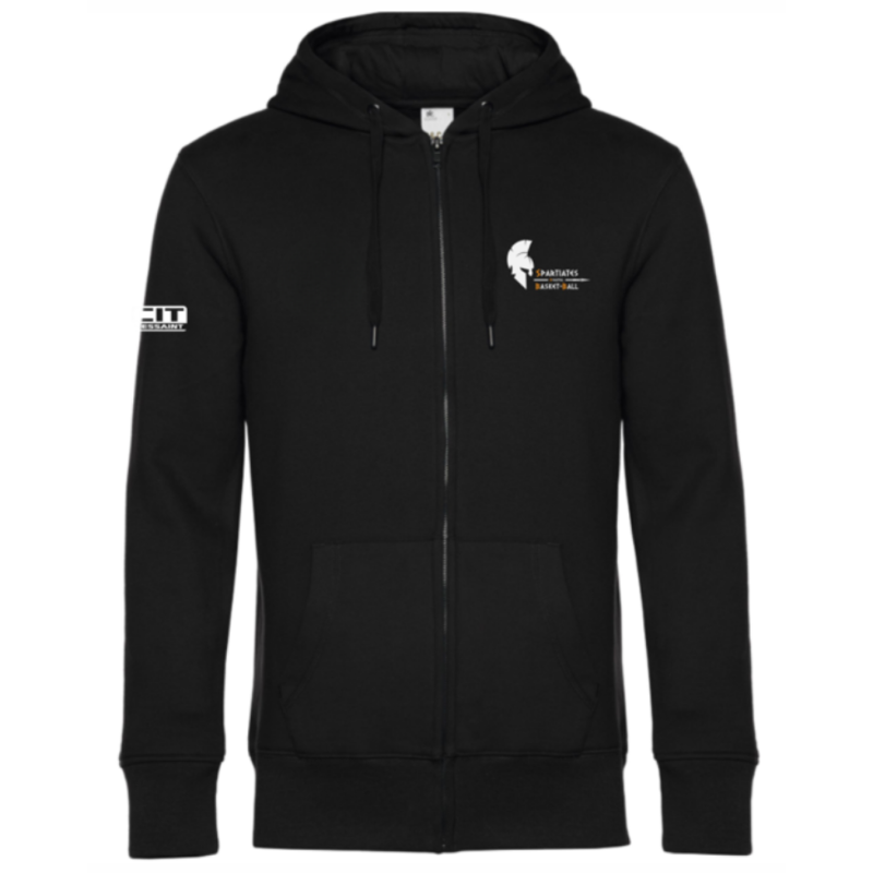 Sweat zippé - Logo Basket Adapté