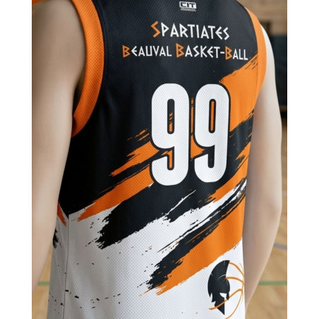 Maillot de basket - Les spartiates de Beauval