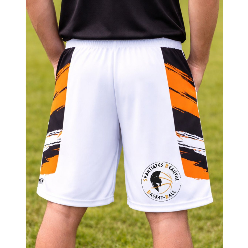 Short de basket sublimé - Les spartiates de Beauval