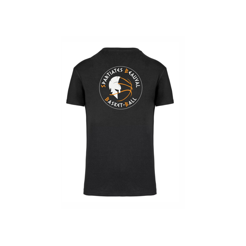 T-shirt coton col V - Basket loisir