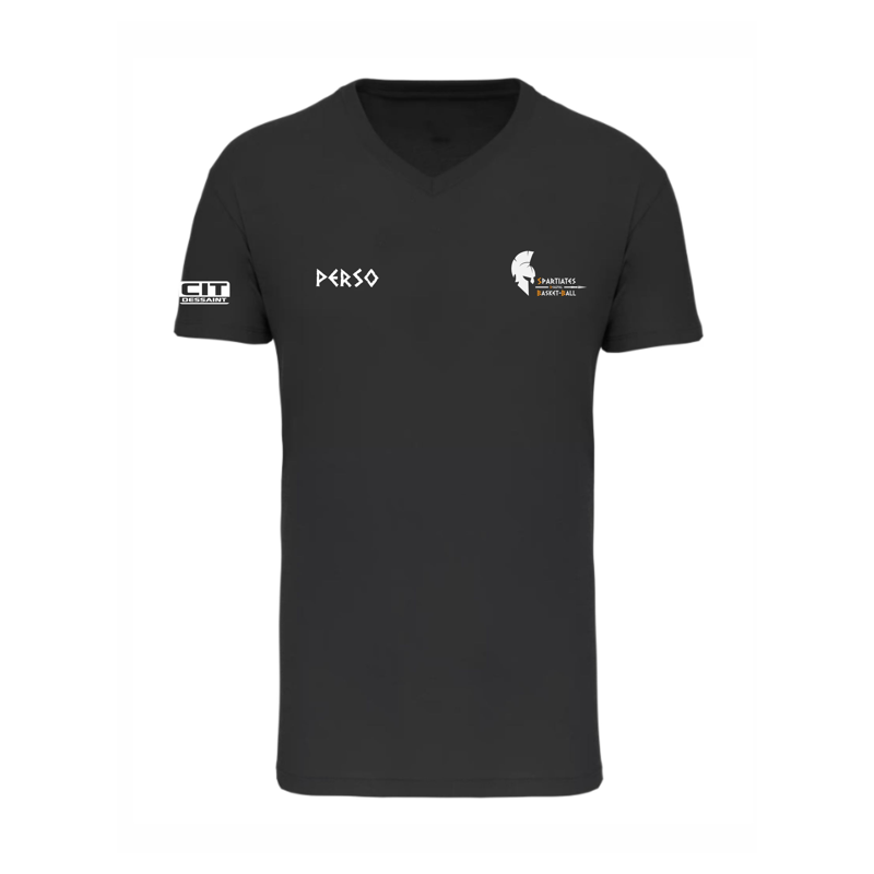 T-shirt col V Adulte - Fitball & stepball
