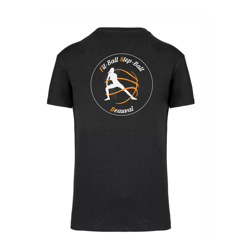 T-shirt col V Adulte - Fitball & stepball